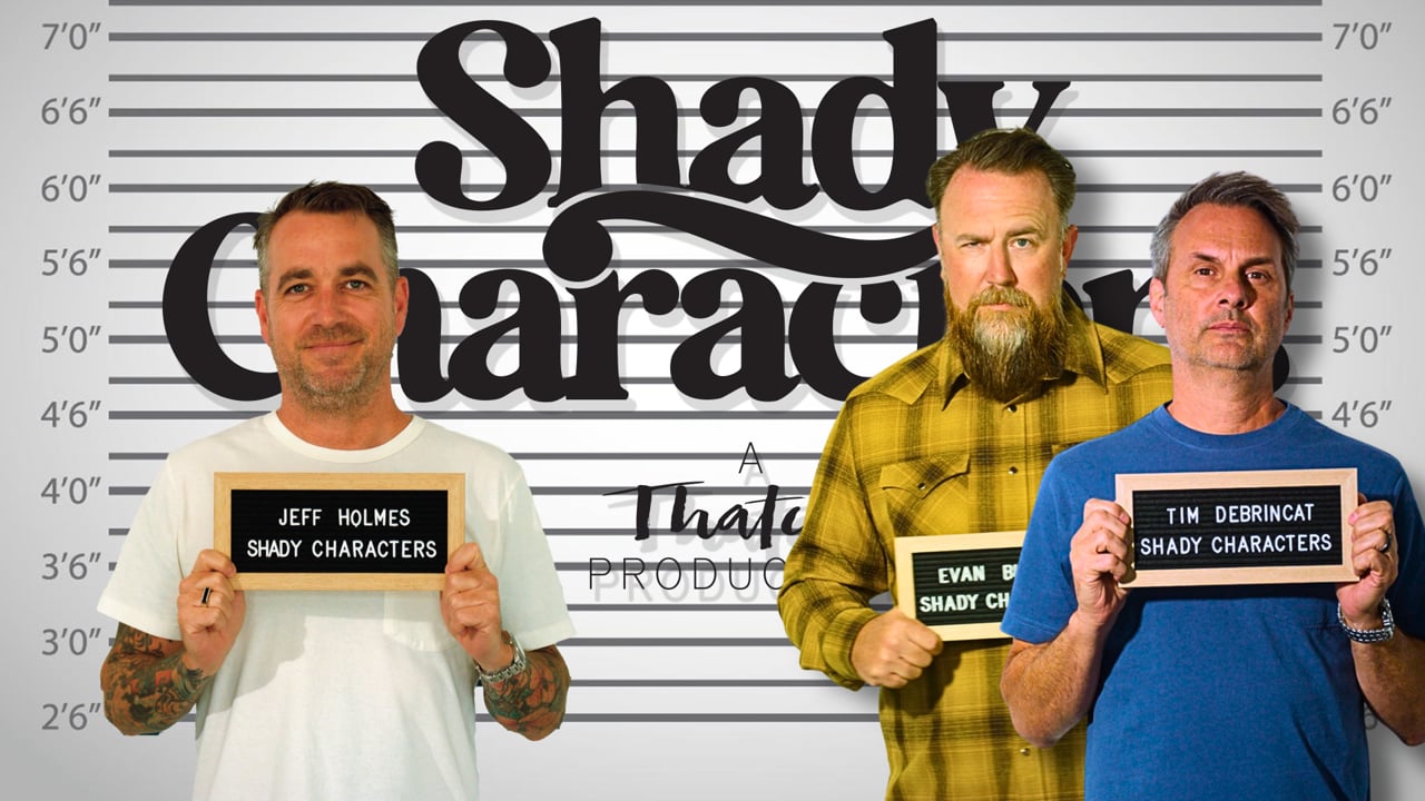 Shady Characters EP 007 — Jeff Holmes